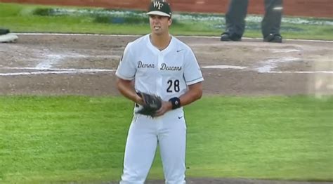 Lowder owns a 1. . Wake forest pitcher on drugs